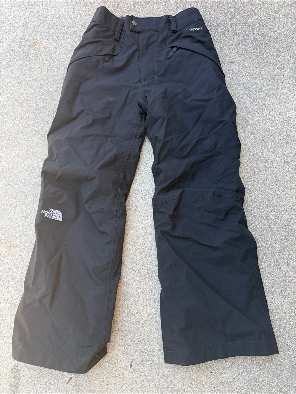 The North Face HyVent Ski/Snowboard Pants - youth size medium (10/12) EUC